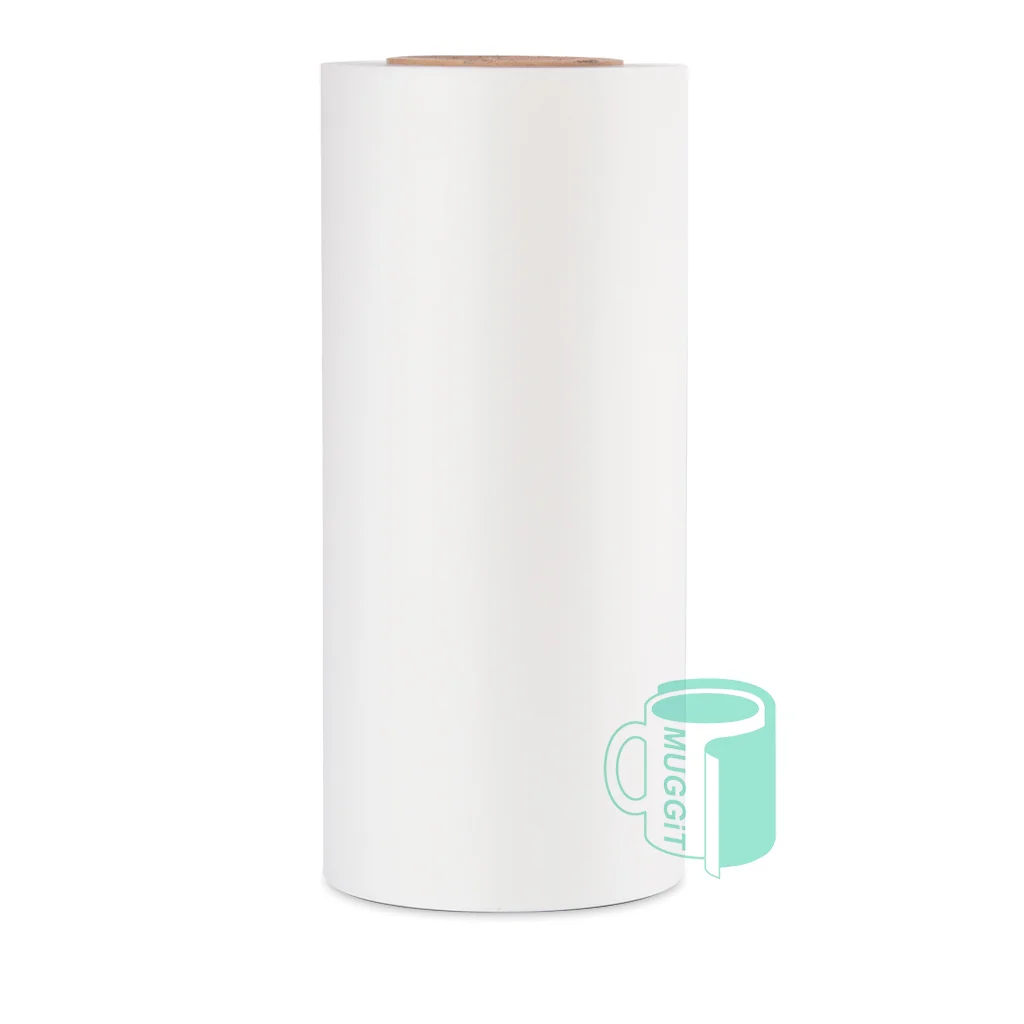 Muggit-DTF-Film-DS-Roll-33-R2 DTF Film for R1 printer 35cm instant peel 35mm film. Both sides printable, no cooling needed high durability, washes well, film provides a soft and smooth feel