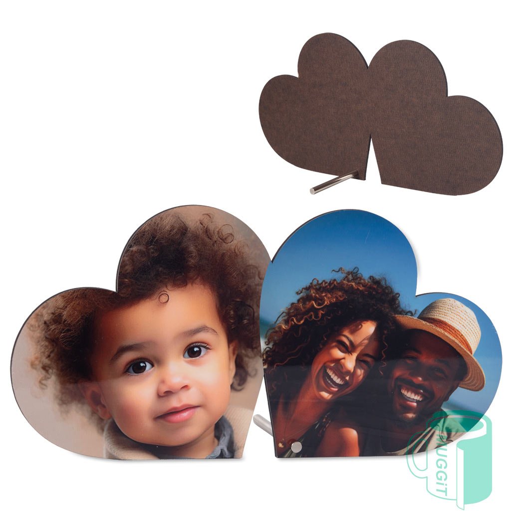 Muggit HB Photoframe Twin Heart 1