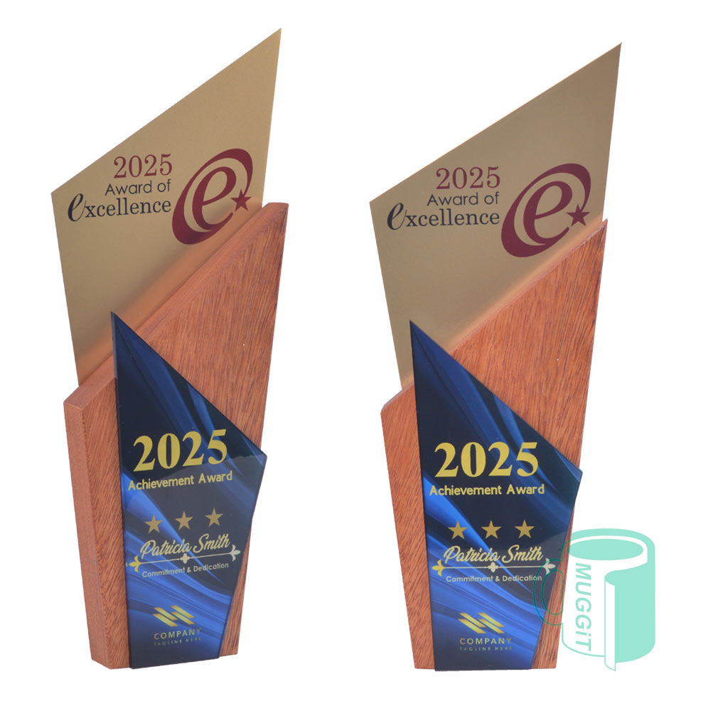 3D Sublimation Trophy Medium Saligna