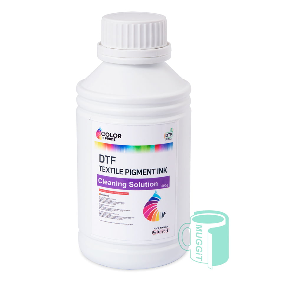 Cleaning fluid for DTF Printer head is vital to prevent nozzle clogs by keeping them free of ink residue or debris and to maintain your printer heads.
