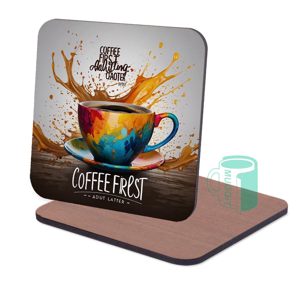 SubMuggit Coaster Wood 10cm S10 1