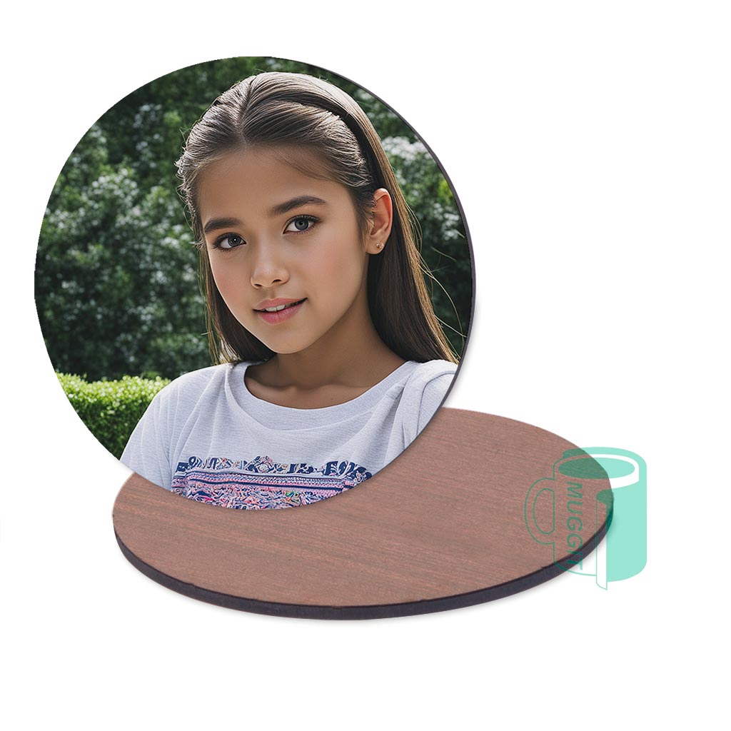 SubMuggit Coaster Wood 9cm R10 1