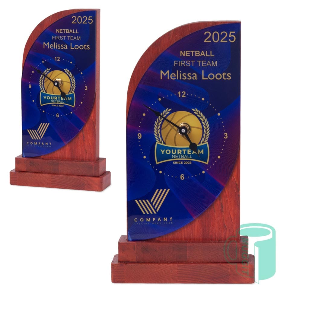 3D-Sublimation-Trophy-Clock 3D Sublimation Trophy Clock