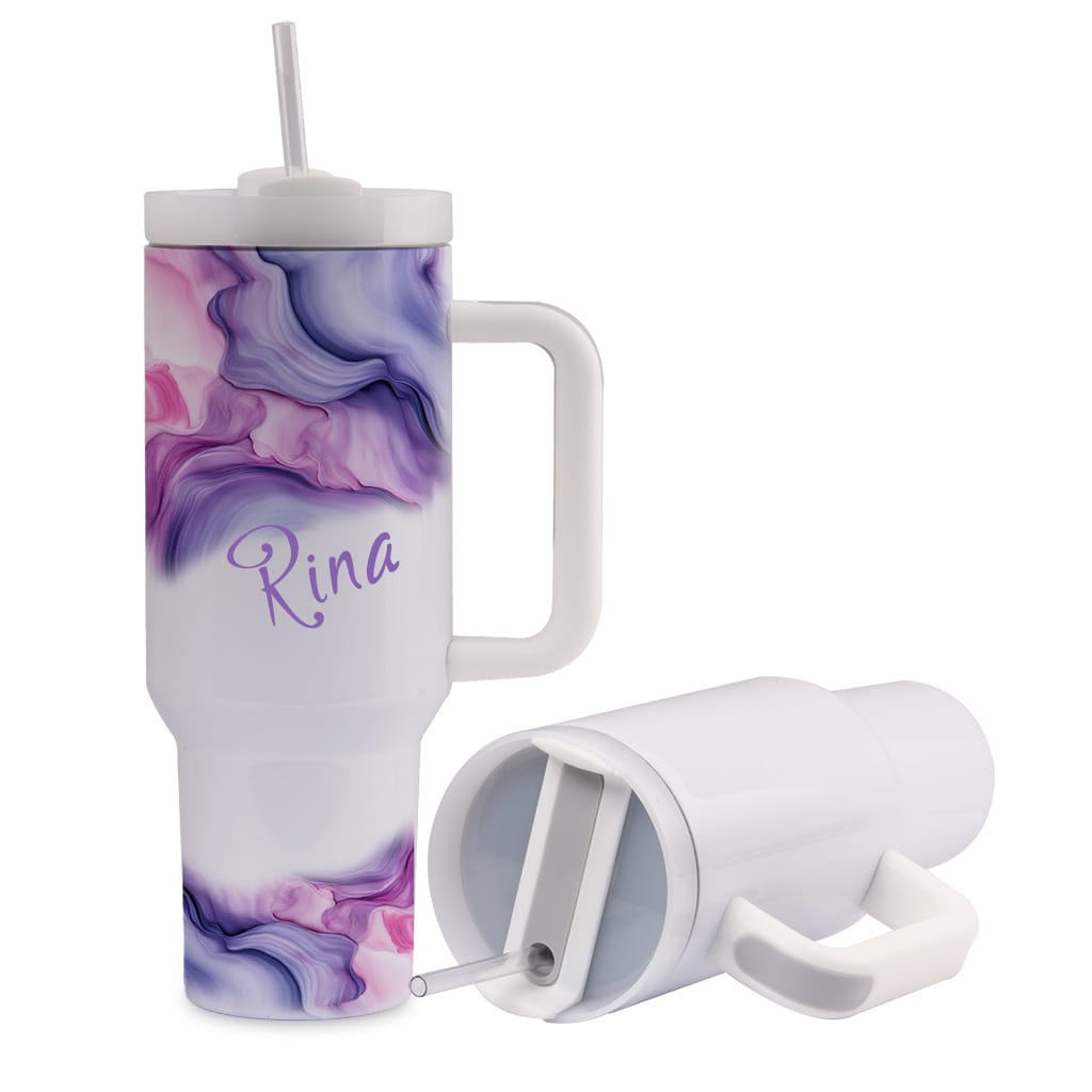 Mug 40oz White Stanley Cup 2 1