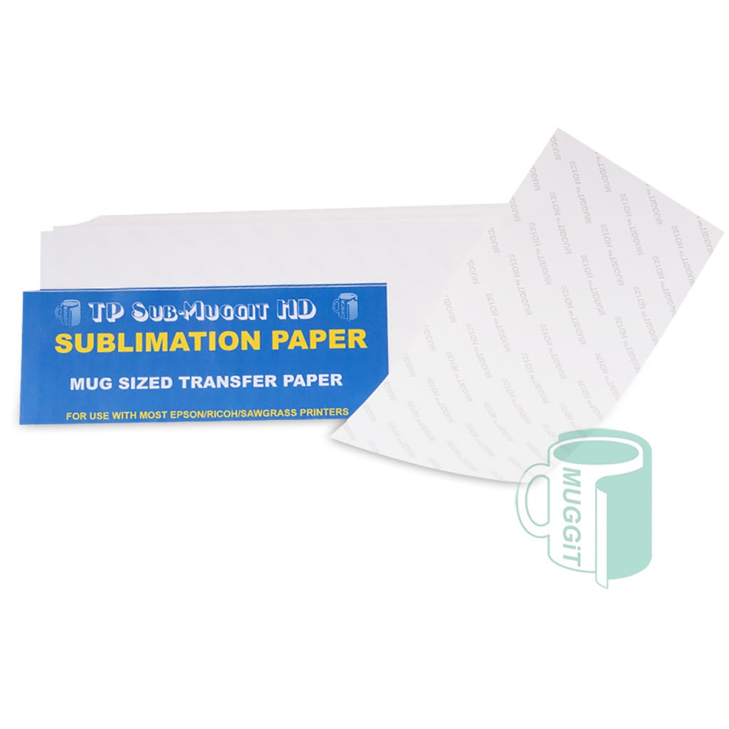 Transfer Paper Instant Dry Mug Size This paper is pre-cut to fit mugs for improved preference, drying instantly and allowing you to handle prints right away.