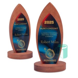 3D Sublimation Trophy Spear Saligna 1
