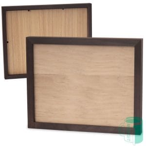 Solid wood framed wood photo panel Wood Framed Wood Photo Panel Solid Wooden Frame 200x250mm