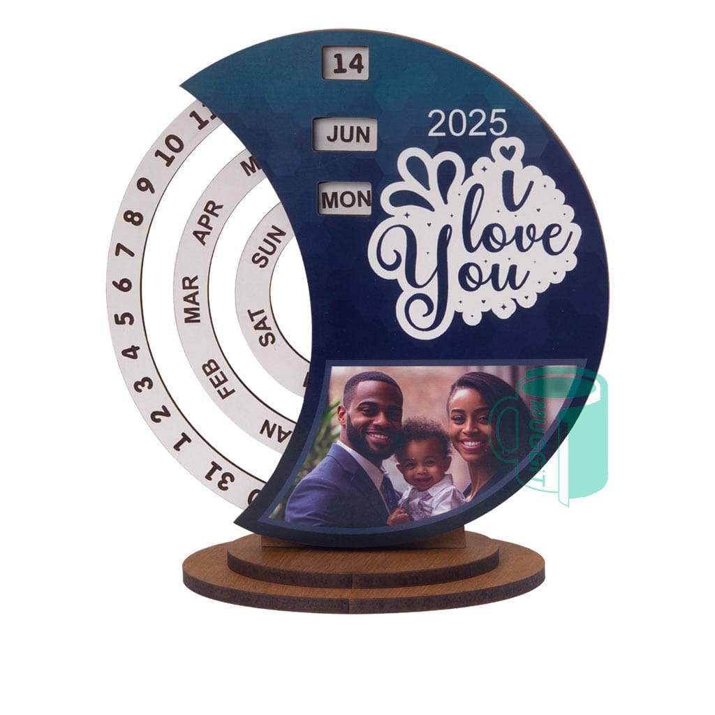 3D Sublimation Trophy Calendar