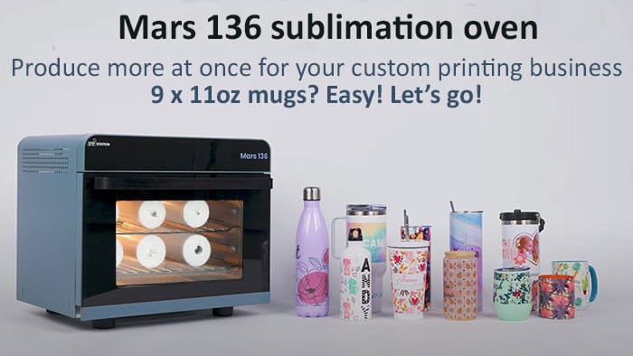 DTF Sublimation oven Mars136