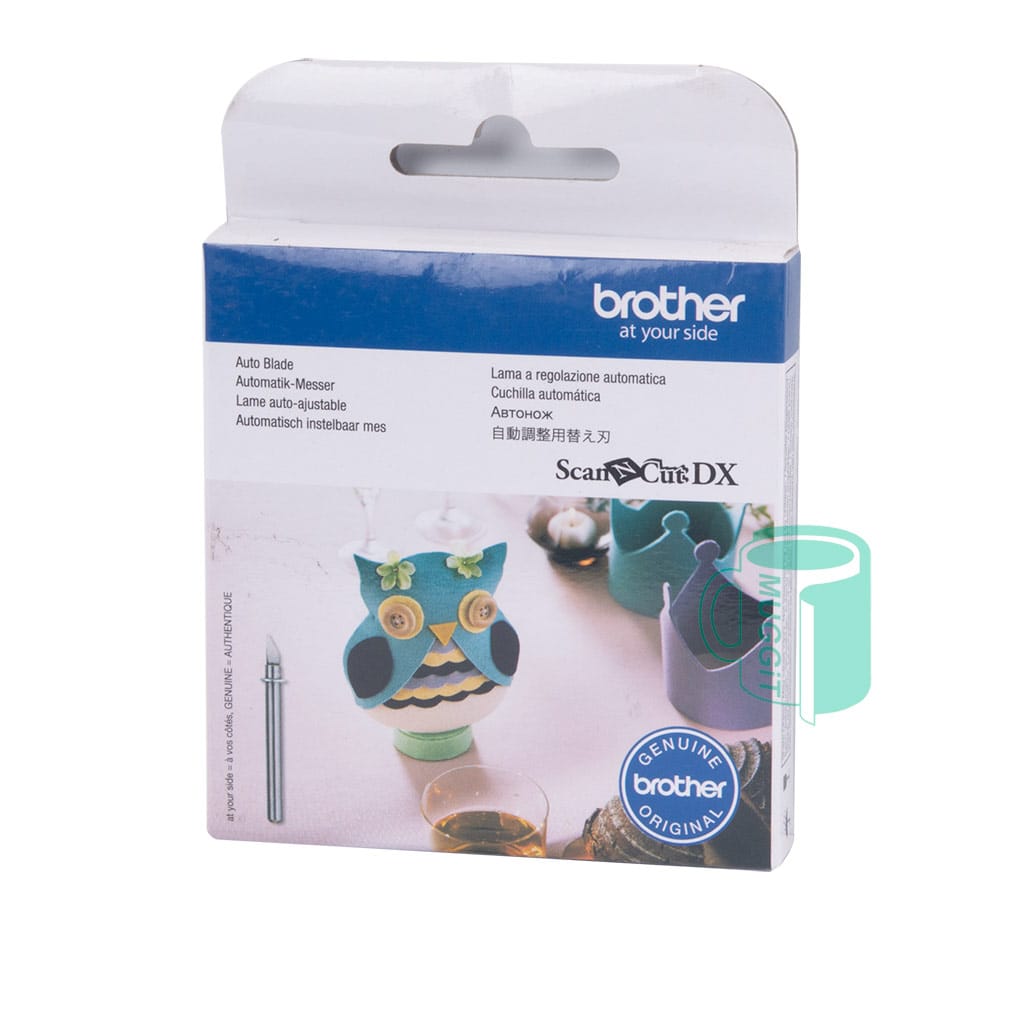 Auto Blade Brother ScanNCut SDX1200 automatically detects the thickness of materials, adjusts the cutting depth accordingly a precision-engineered cutting tool