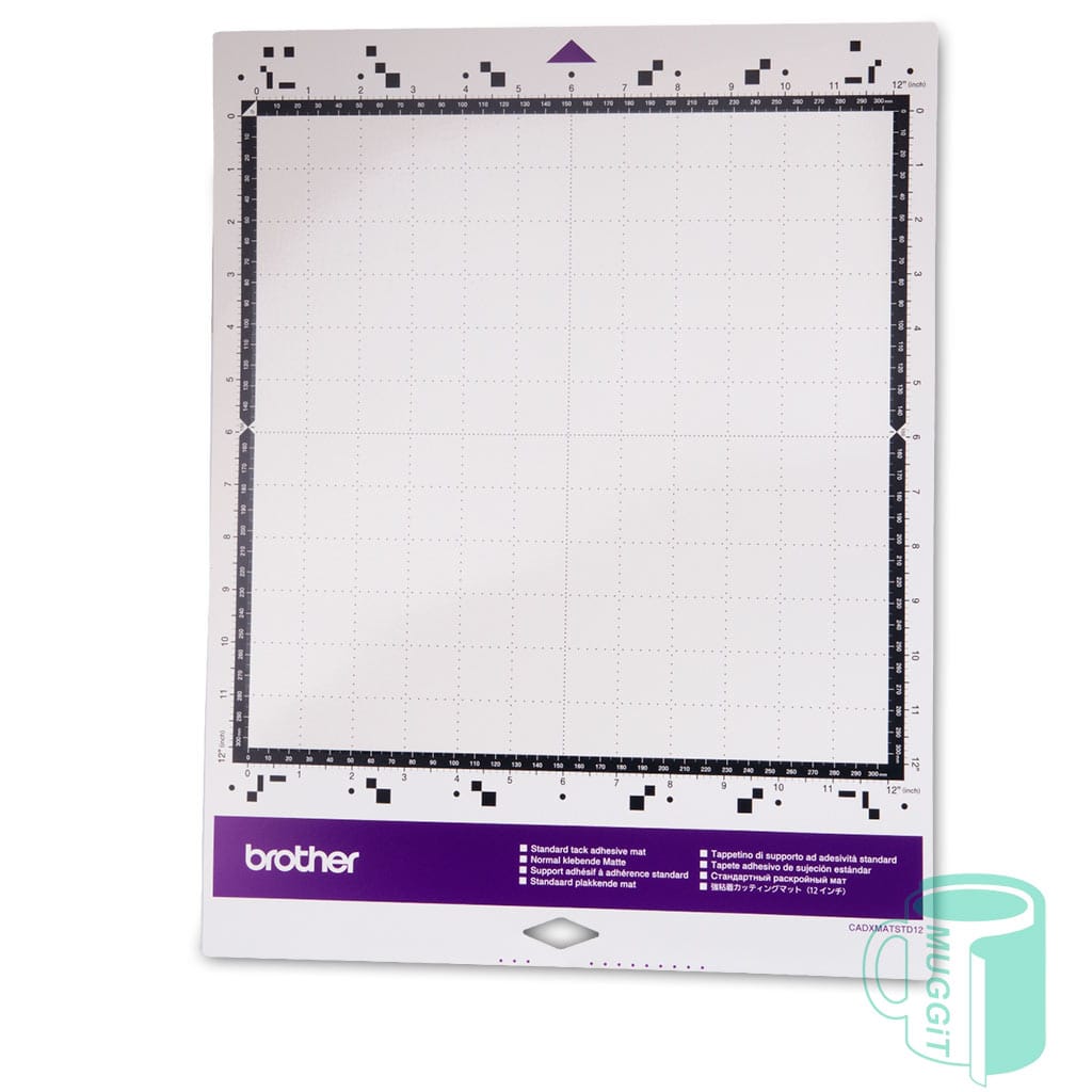 Brother-SDX1200-Cut-Mat--12 Adhesive Cut Mat Brother SDX1200 - 305mm x 305mm Standard track adhesive cut mat to optimize performance with the Brother Cutter, firmly keep materials in place