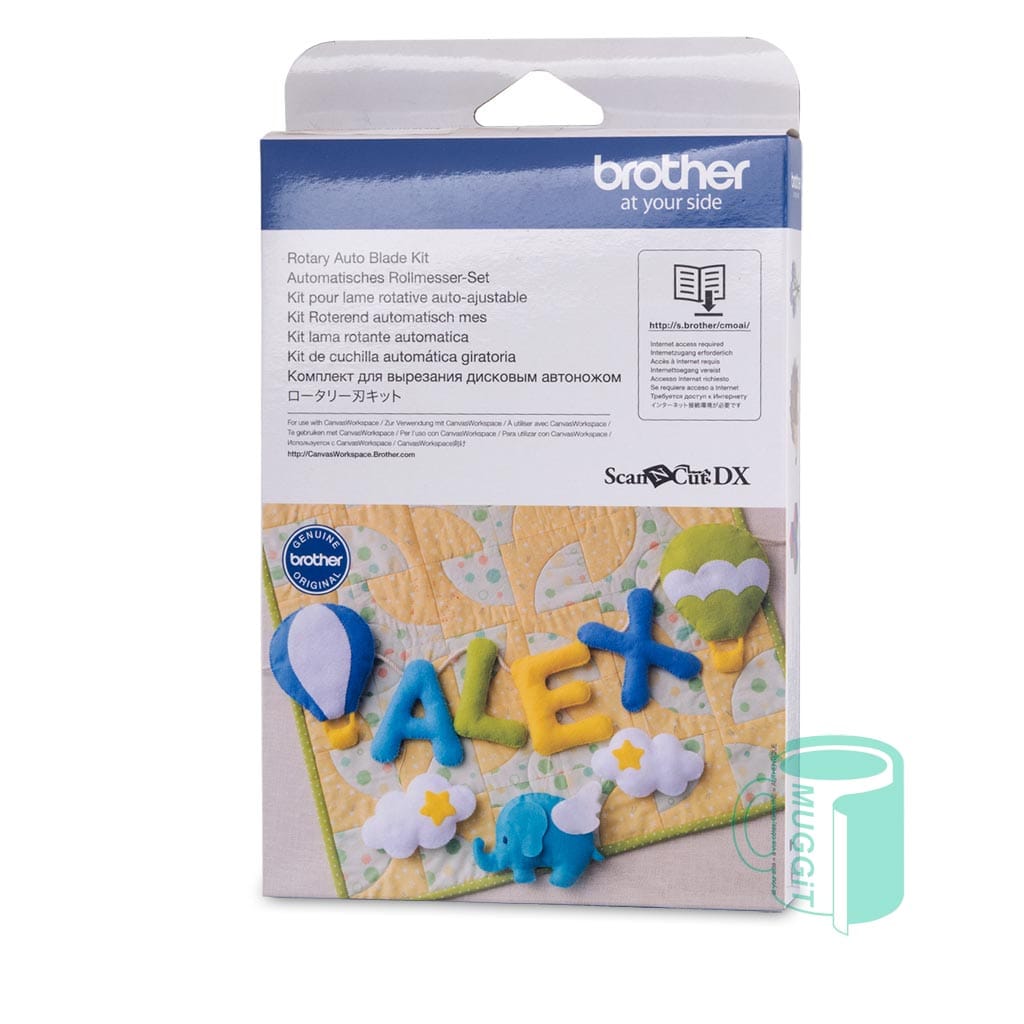 Brother-ScanNCut-Rotary-Blade Rotary Blade Brother ScanNCut Delicate Fabric Cutting to cut delicate stretchy or speciality fabrics with ease without stabilizer