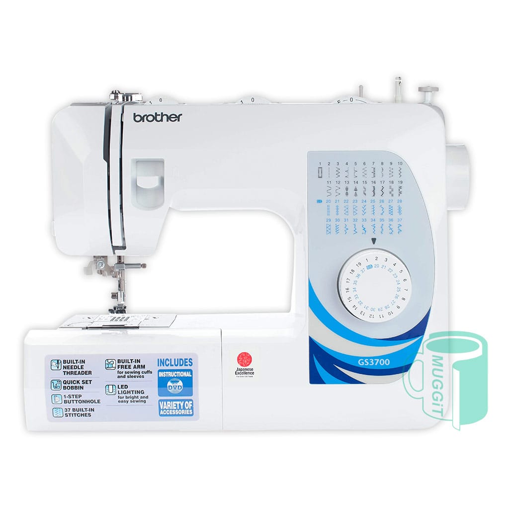The Brother GS3700 Sewing Machine is a Basic Multi Purpose Sewing Machine, a wide range of stitches ideal for repairs, dressmaking, home projects.