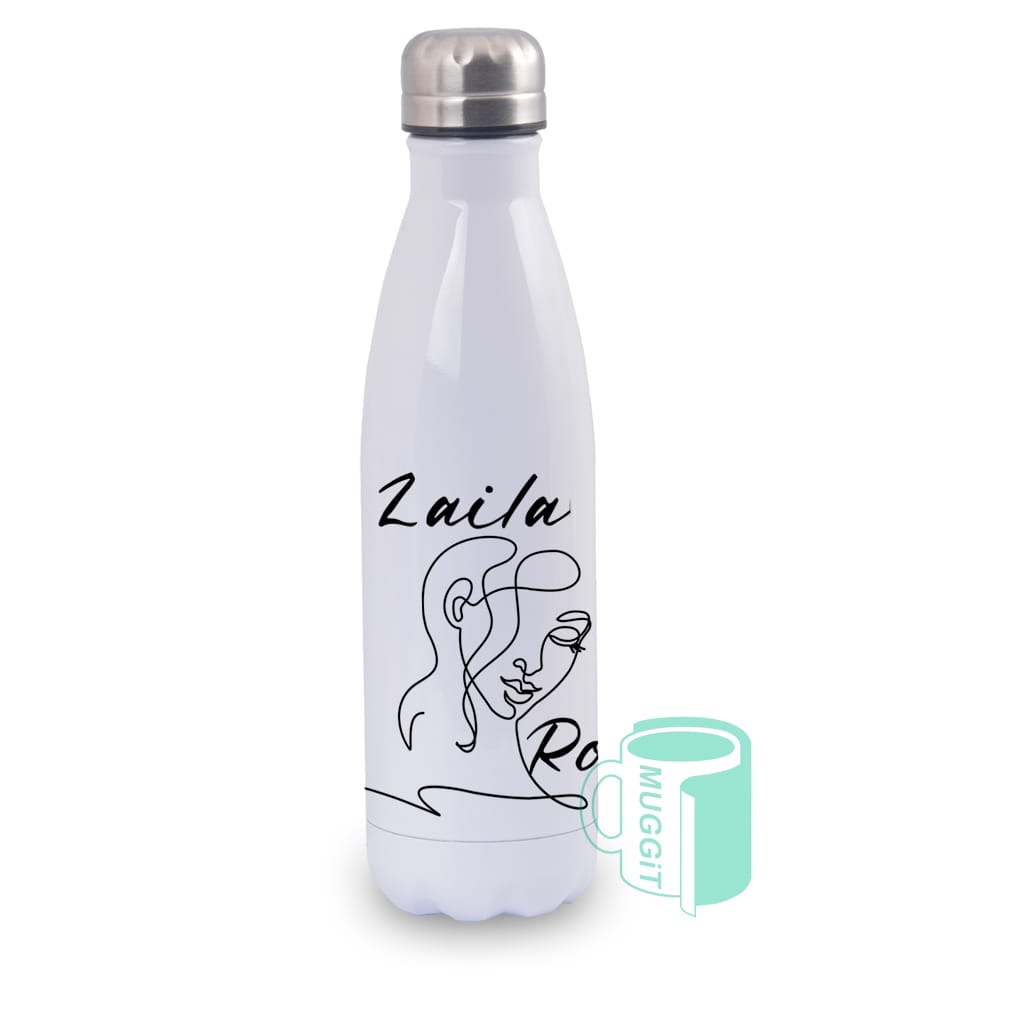 Stainless Steel Bottle White 1
