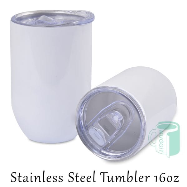 Stainless Steel Tumbler 16oz Sip in style with our stainless steel tumbler, keeps drinks hot or cold for hours with a spill-resistant lid, for life on the move.