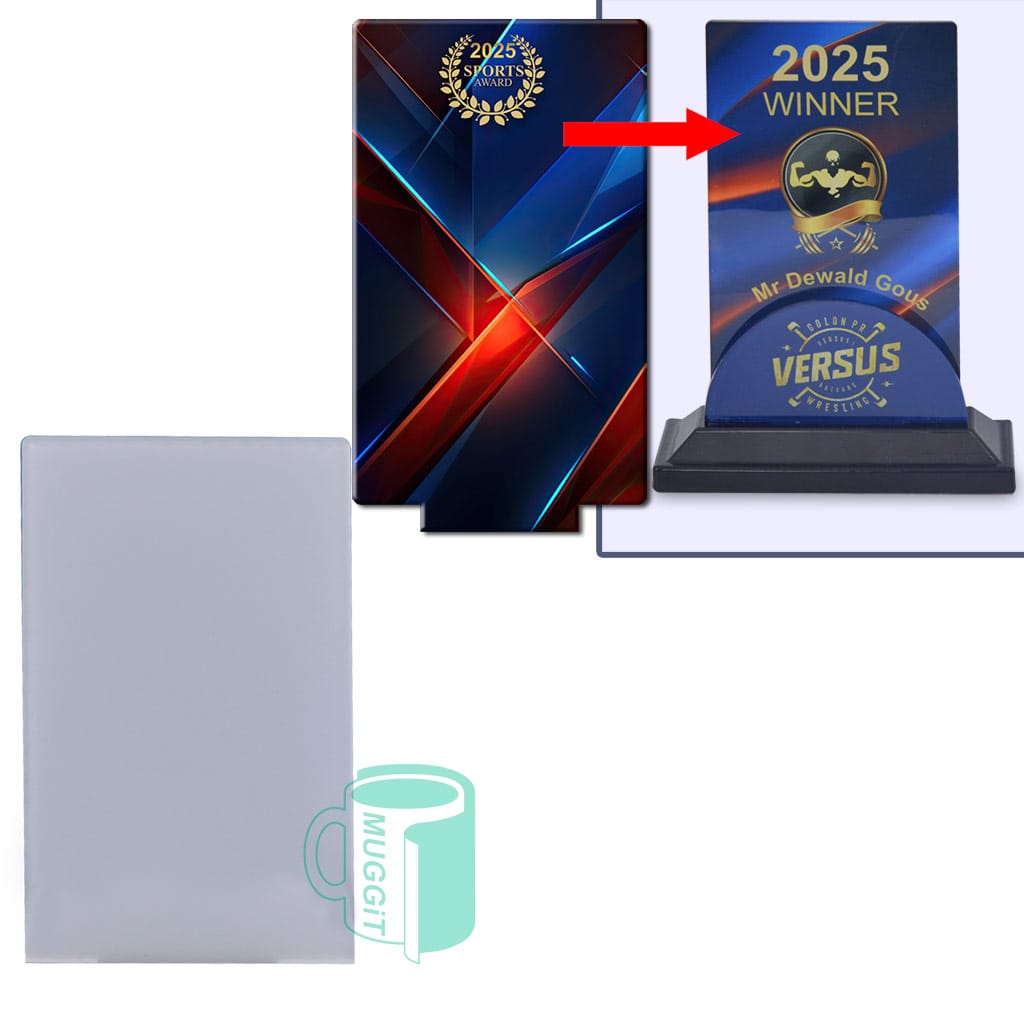 DIY Trophy Rectangle Large