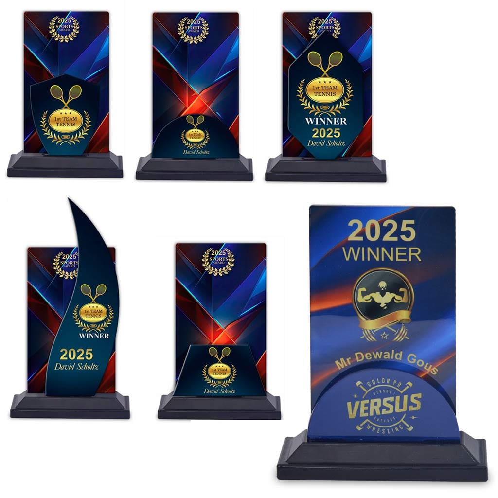 DIY Trophy Rectangle Veriations