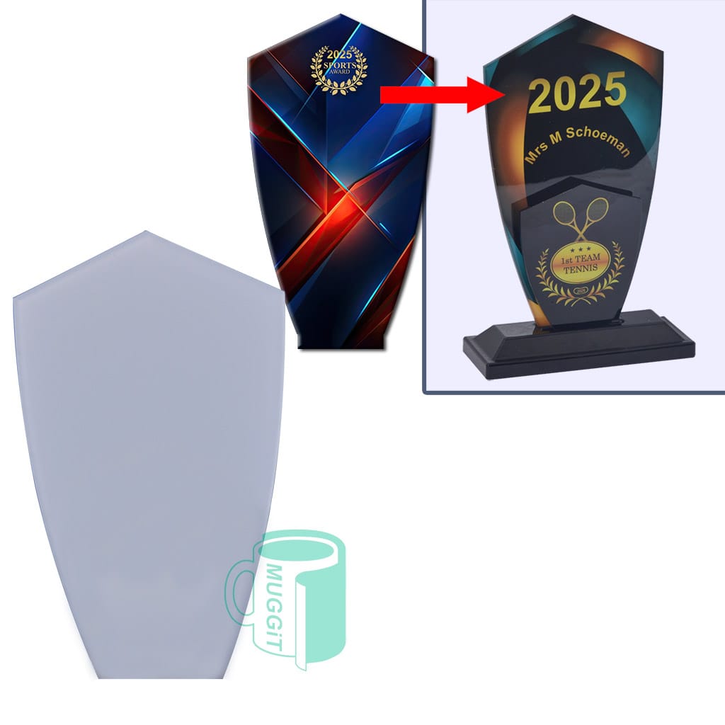DIY Trophy Shield Large