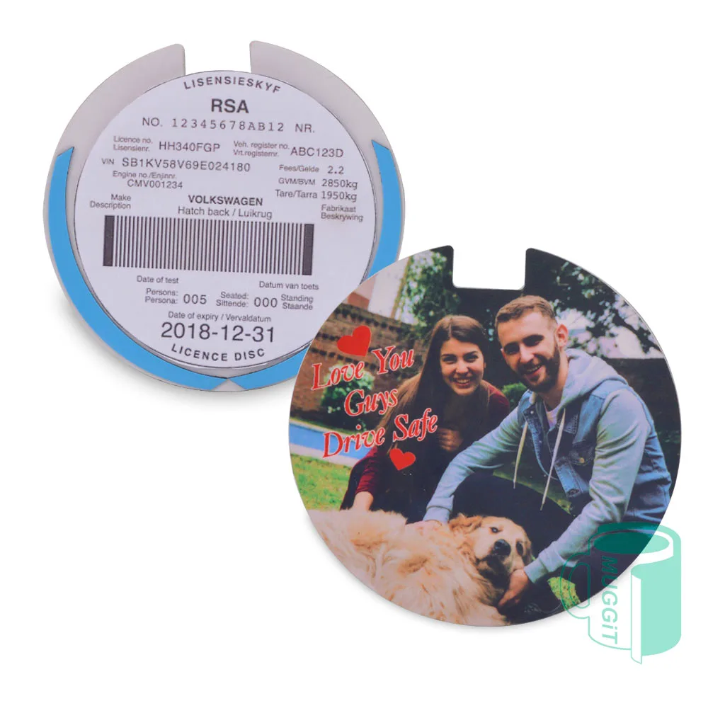 Home 54 Licence Disk Holder 5 1