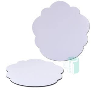 Mousepad Printable Cloud -shaped printable mousepad/deskpad (282x284x2.5mm) Sublimation, Inkjet & Laser-friendly