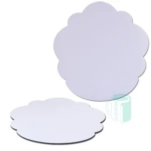 Home 73 Mousepad Large Printable Cloud -shaped printable mousepad/deskpad 282x284x2.5mm Sublimation, Inkjet & Laser-friendly. Stitch A4 prints into one seamless design.