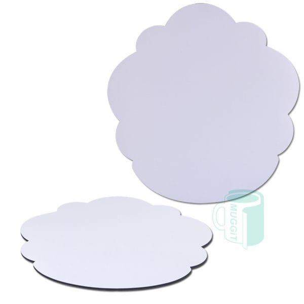 Mousepad Printable Cloud -shaped printable mousepad/deskpad (282x284x2.5mm) Sublimation, Inkjet & Laser-friendly