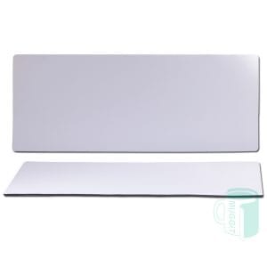 Mousepad Long Rectangle Sleek 750x280x2.5mm imprintable mousepad/deskpad/ bar runner, for Sublimation, Inkjet & Laser.