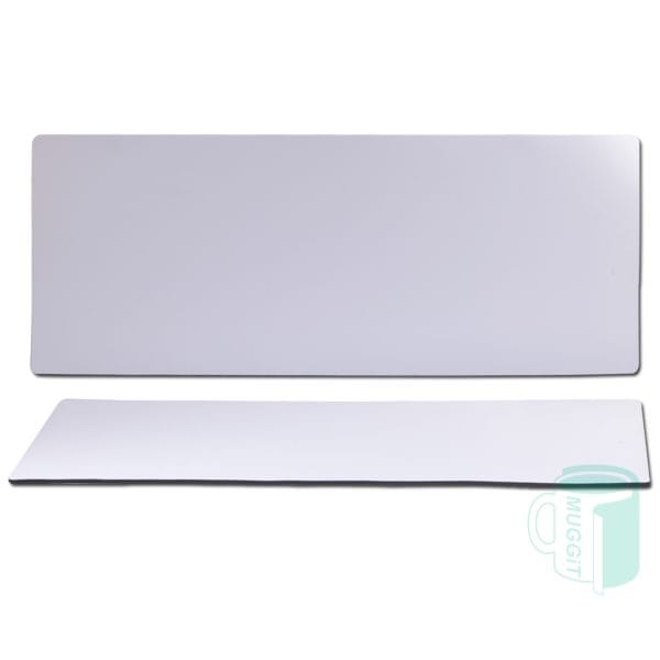 Mousepad Long Rectangle Sleek 750x280x2.5mm imprintable mousepad/deskpad/ bar runner, for Sublimation, Inkjet & Laser.