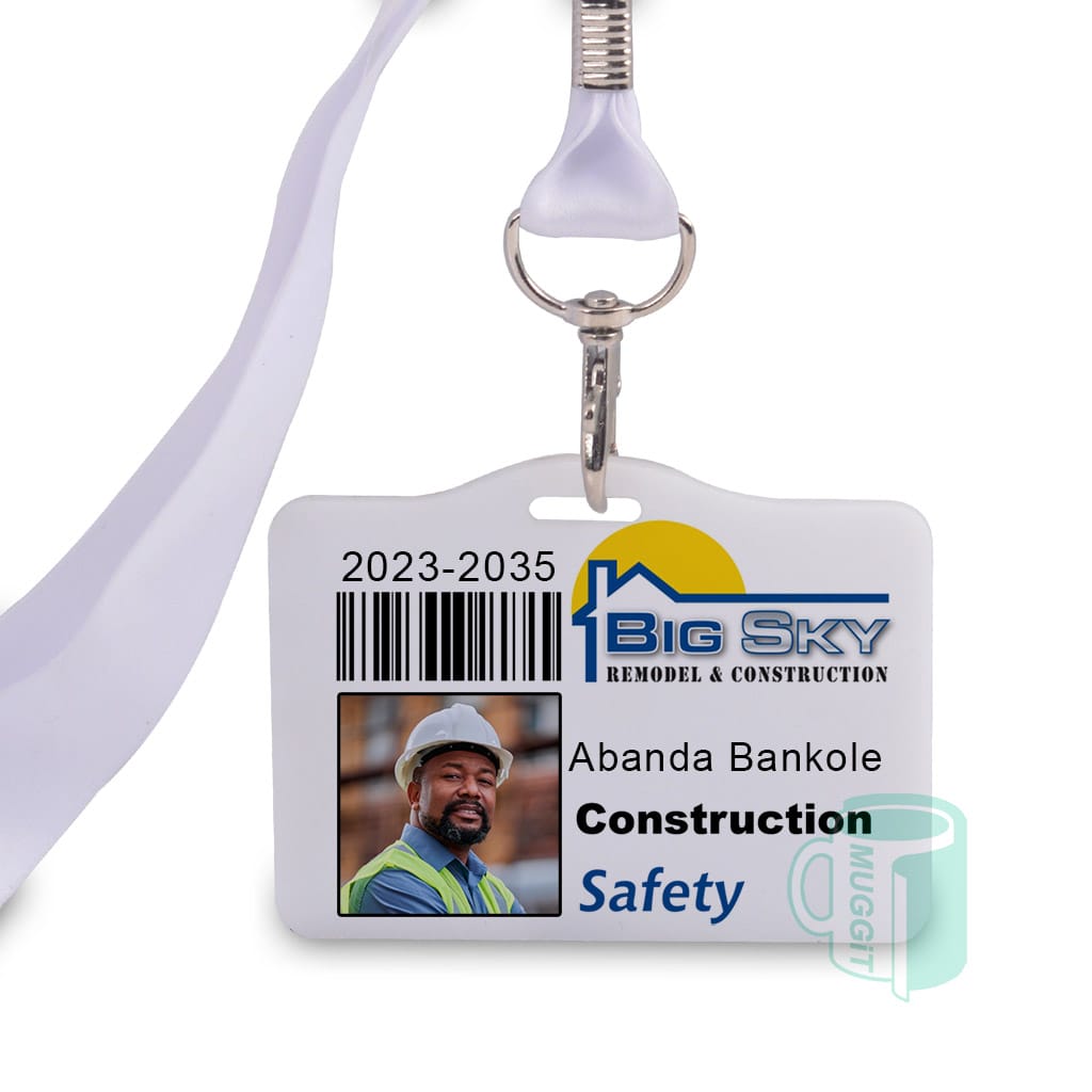 Sublimation ID Badge 1
