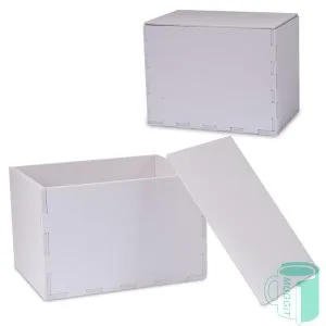 Home 51 Keepsake Box with Lid - Sublimer Lite 180 x 120 x 140mm. All sides and lid sublimation printable. No glue required to assemble. Use Muggit HD sublimation paper.