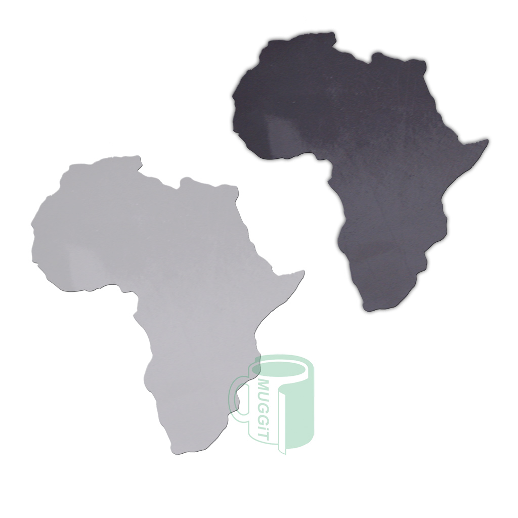 Fridge Magnet Africa . 55 x 78mm, pack of 10. Visitors looking for a proudly South African keepsake, families & friends wanting a lekker addition to their home