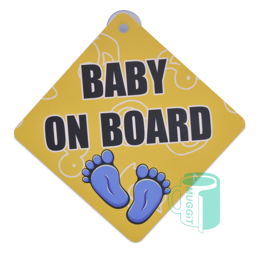 Sublimation Baby on Board Sign 1