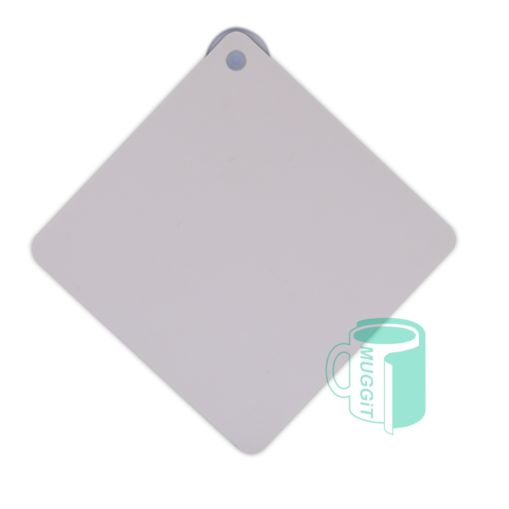 Baby on Board Sign - Sublimer Sublimer Lite (includes suction cup). Both sides printable. Spray Muggit Laser coating after printing for enhanced UV protection.