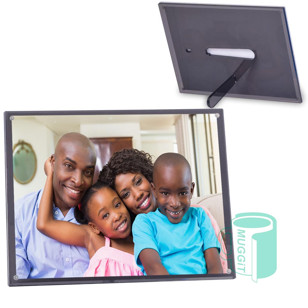 Acrylic PhotoFrame Magnet Hold BK