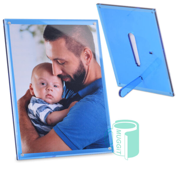 Acrylic PhotoFrame Magnet Hold BL