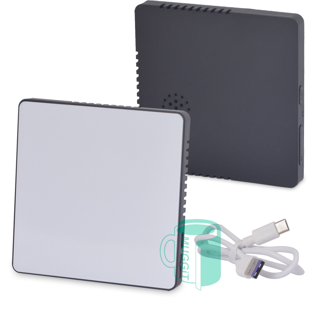 Fridge-Magnet-Music-Black Fridge Magnet Music Player Black or White Sublimation printable musical fridge magnet. Has built in speaker and includes a charging cable. For Sublimation only