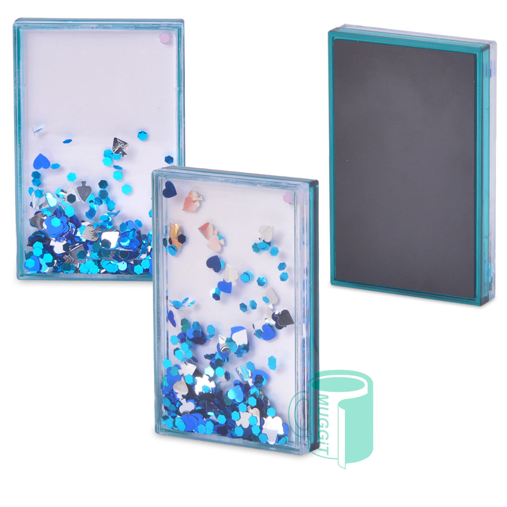 Fridge Magnet Snow Globe Frame