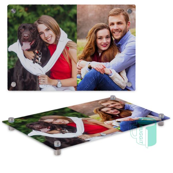 Glass Wall Panel 20x30cm for 2x A4 Prints