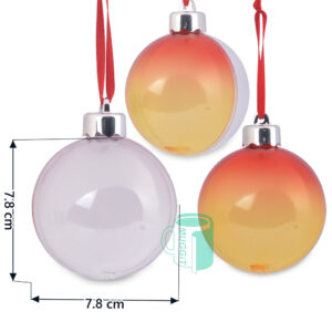 Photo Xmas Bauble Sunset