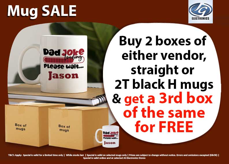 Special Mug buy 2 boxes get 3rd FREE