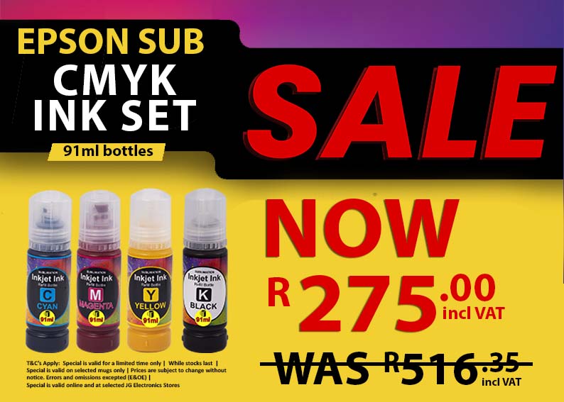Special Sub 91ml CMYK Set