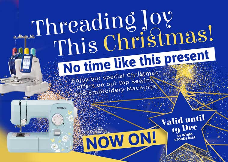 Brother Sewing and embroidery Christmas sale