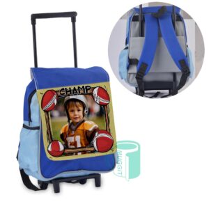 Backpack Trolley Blue 1