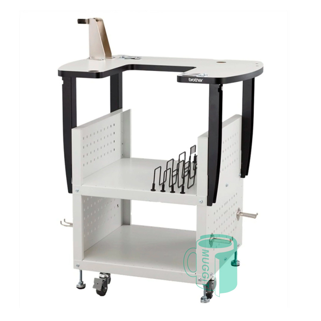 Brother-Stand Brother embroidery stand. Compatible with VR, PR680WC and Pr1055X Weight; 43 kg Dimensions; 80 × 59 × 70 cm