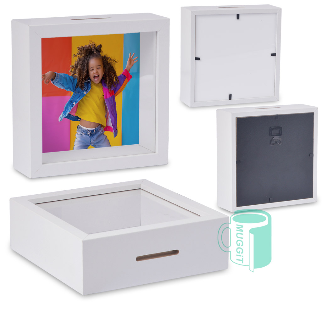 3D Photo Box or Piggy Bank 2