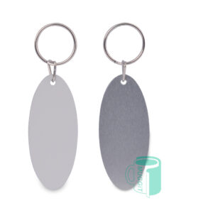 Metal Keyring Oval-10