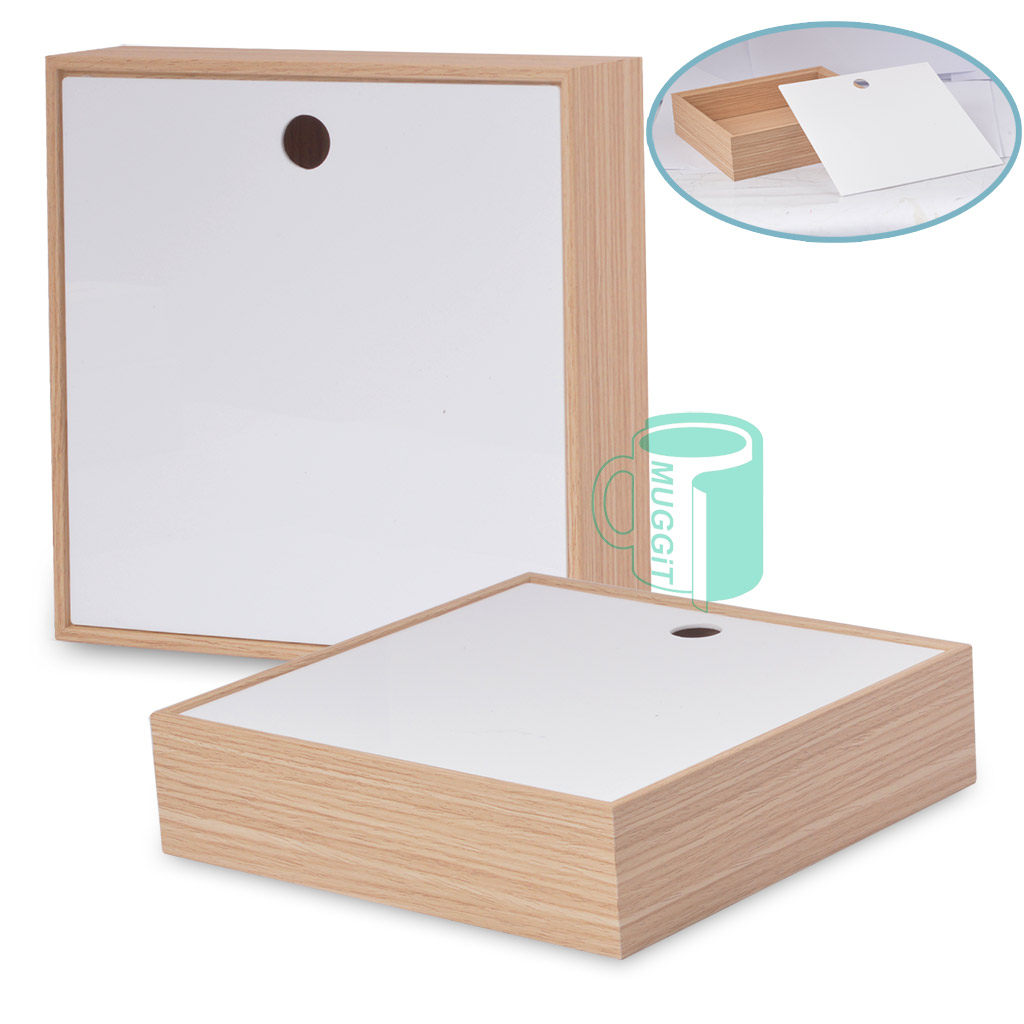 Wood Trinket Box Square