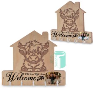 Highland Cow Keyrack 1