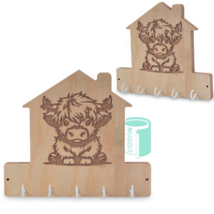 Highland Cow Keyrack