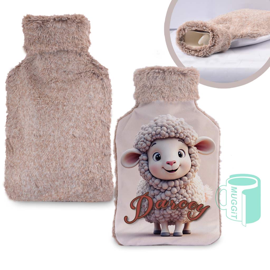 Hot Water Bottle 2L Brown 1